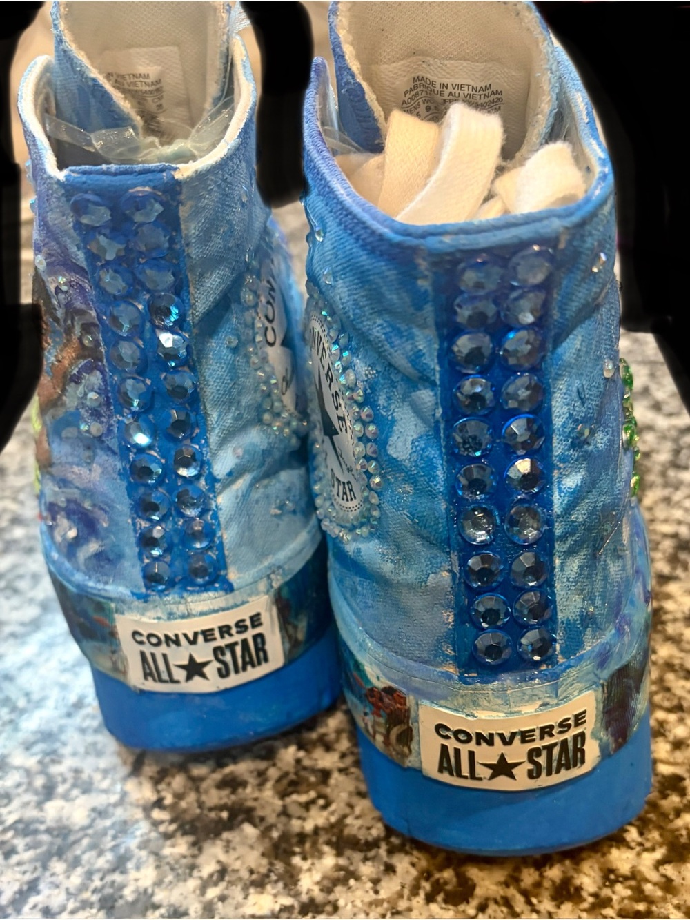 Moana inspired sneakers